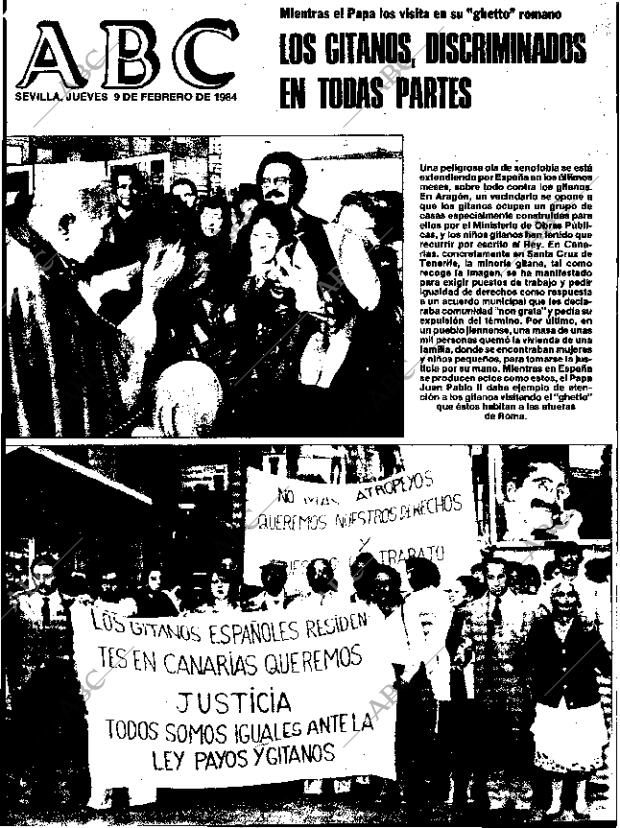ABC SEVILLA 09-02-1984 página 1