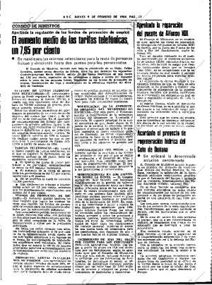ABC SEVILLA 09-02-1984 página 11