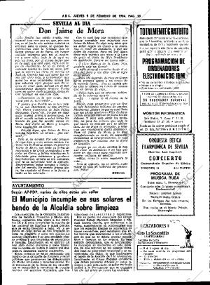 ABC SEVILLA 09-02-1984 página 23