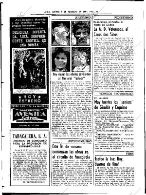 ABC SEVILLA 09-02-1984 página 42