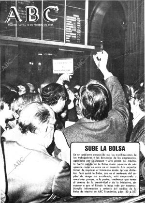 ABC MADRID 13-02-1984 página 1