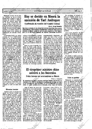 ABC MADRID 13-02-1984 página 19