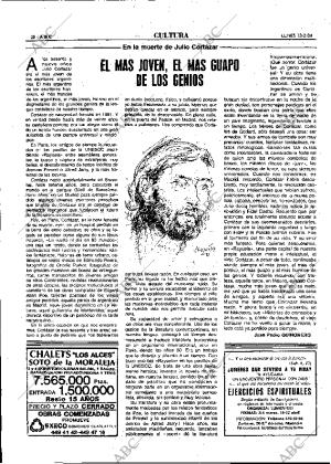 ABC MADRID 13-02-1984 página 28