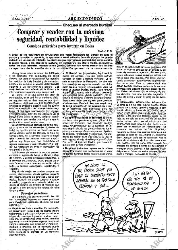 ABC MADRID 13-02-1984 página 37