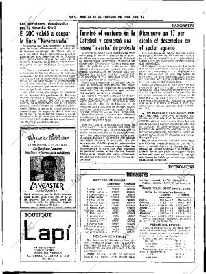 ABC SEVILLA 14-02-1984 página 30