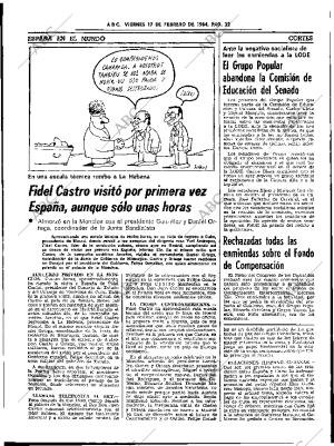 ABC SEVILLA 17-02-1984 página 22