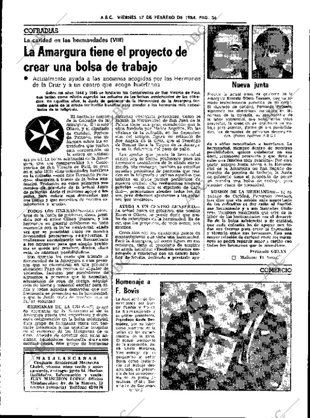 ABC SEVILLA 17-02-1984 página 36