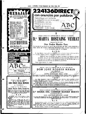 ABC SEVILLA 17-02-1984 página 70