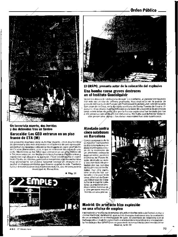 ABC SEVILLA 17-02-1984 página 73