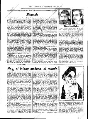 ABC SEVILLA 18-02-1984 página 14