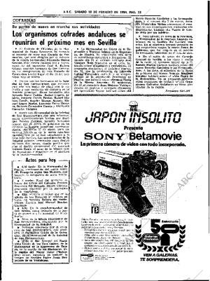 ABC SEVILLA 18-02-1984 página 33