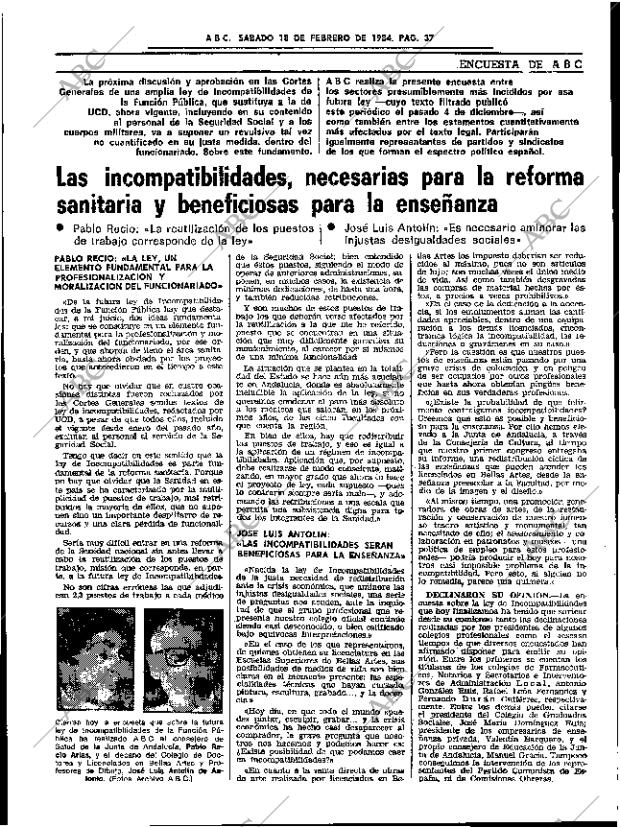 ABC SEVILLA 18-02-1984 página 37