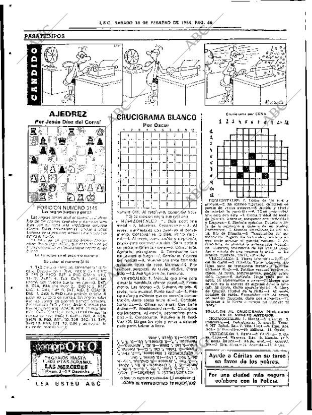 ABC SEVILLA 18-02-1984 página 66