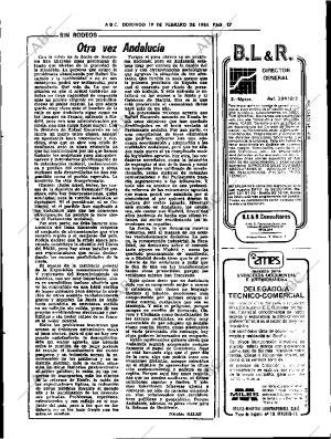ABC SEVILLA 19-02-1984 página 17