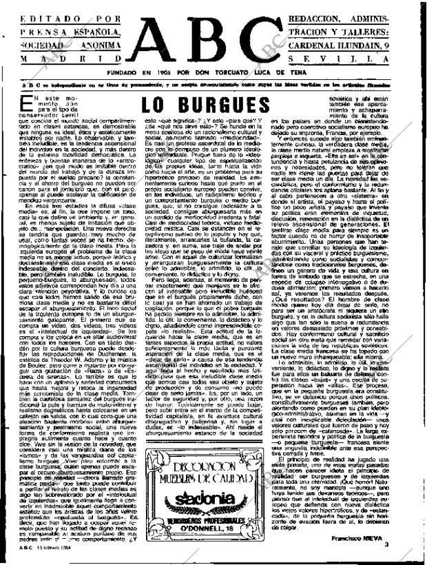 ABC SEVILLA 19-02-1984 página 3