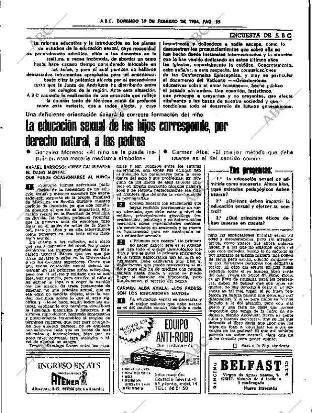 ABC SEVILLA 19-02-1984 página 35