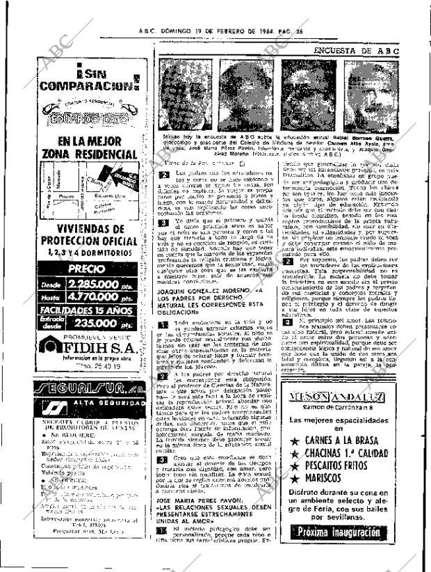 ABC SEVILLA 19-02-1984 página 36