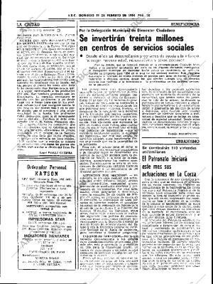 ABC SEVILLA 19-02-1984 página 38