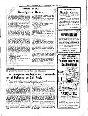 ABC SEVILLA 19-02-1984 página 39