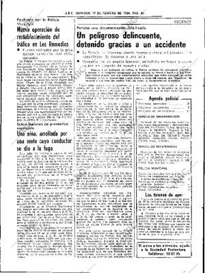 ABC SEVILLA 19-02-1984 página 40