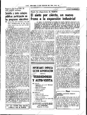 ABC SEVILLA 19-02-1984 página 46