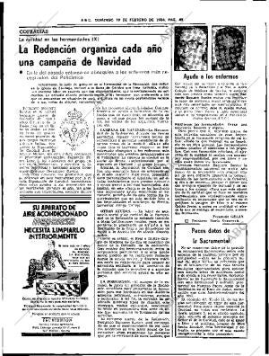 ABC SEVILLA 19-02-1984 página 48