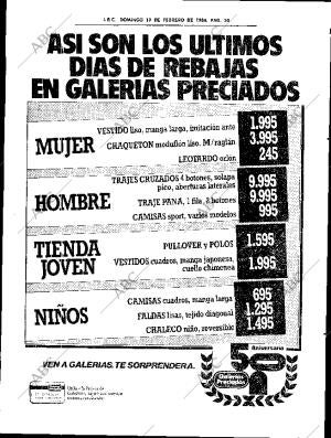 ABC SEVILLA 19-02-1984 página 50