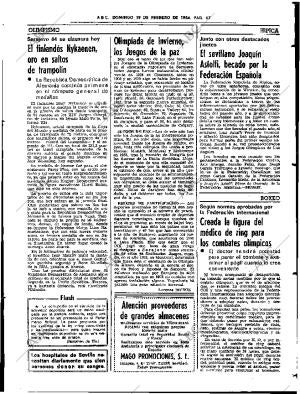 ABC SEVILLA 19-02-1984 página 67