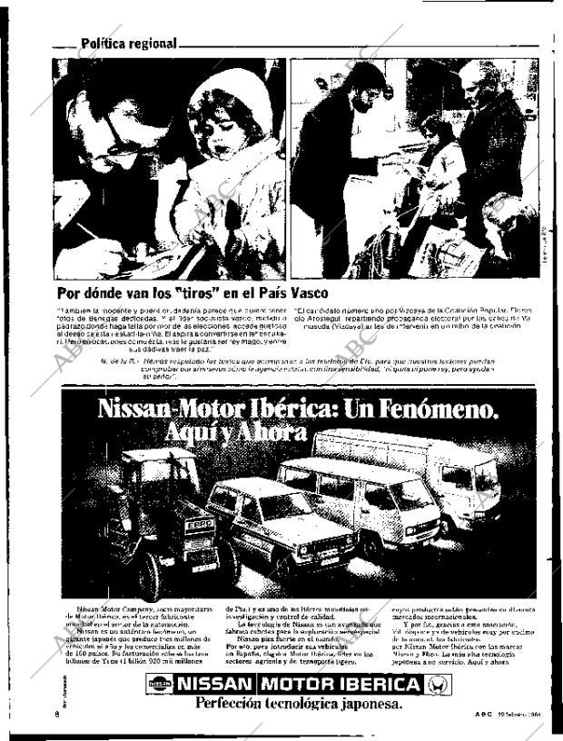 ABC SEVILLA 19-02-1984 página 8