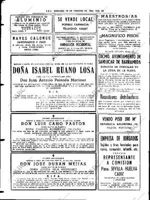 ABC SEVILLA 19-02-1984 página 82