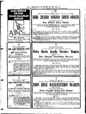 ABC SEVILLA 19-02-1984 página 84