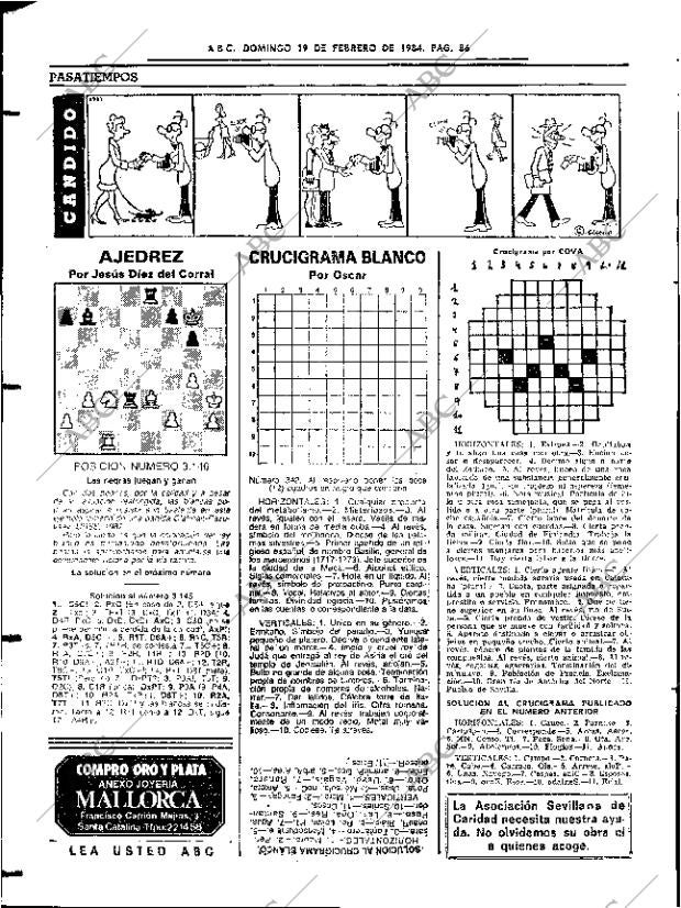 ABC SEVILLA 19-02-1984 página 86