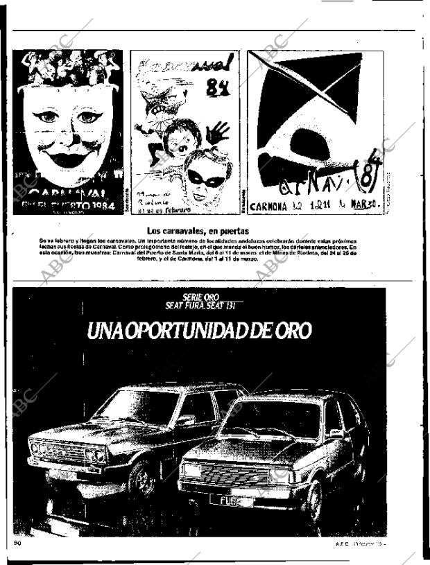 ABC SEVILLA 19-02-1984 página 90