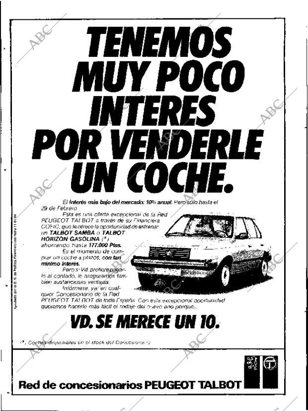 ABC SEVILLA 19-02-1984 página 98