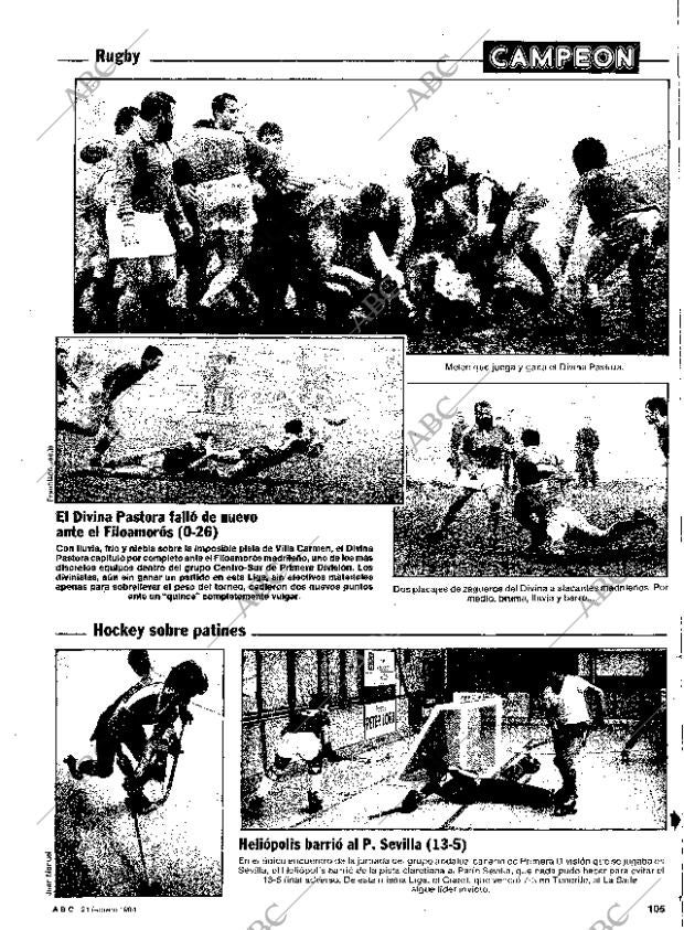 ABC SEVILLA 21-02-1984 página 105