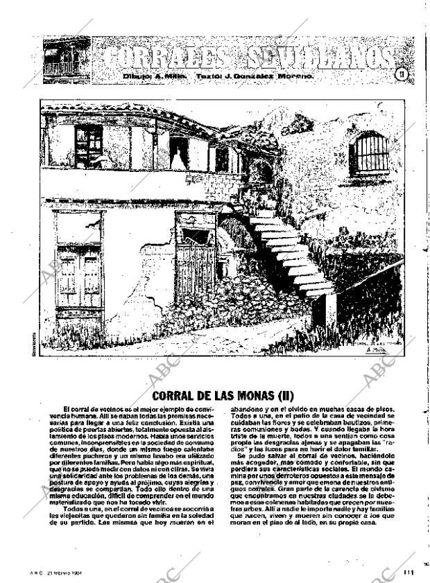 ABC SEVILLA 21-02-1984 página 111