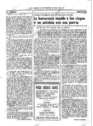 ABC SEVILLA 21-02-1984 página 40