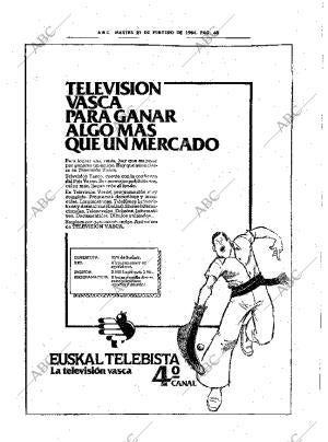 ABC SEVILLA 21-02-1984 página 48