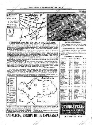 ABC SEVILLA 21-02-1984 página 49
