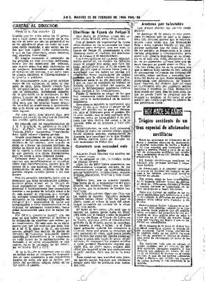 ABC SEVILLA 21-02-1984 página 56