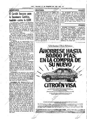 ABC SEVILLA 21-02-1984 página 57