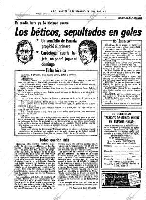 ABC SEVILLA 21-02-1984 página 63