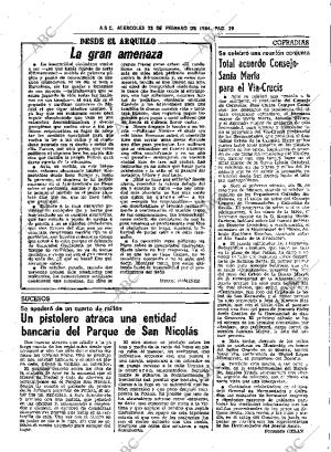 ABC SEVILLA 22-02-1984 página 29