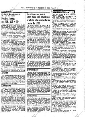 ABC SEVILLA 22-02-1984 página 34