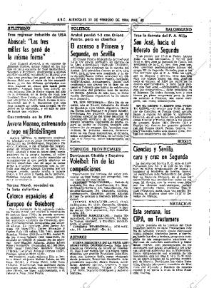 ABC SEVILLA 22-02-1984 página 42