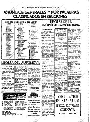 ABC SEVILLA 22-02-1984 página 48