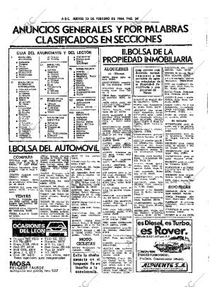 ABC SEVILLA 23-02-1984 página 54