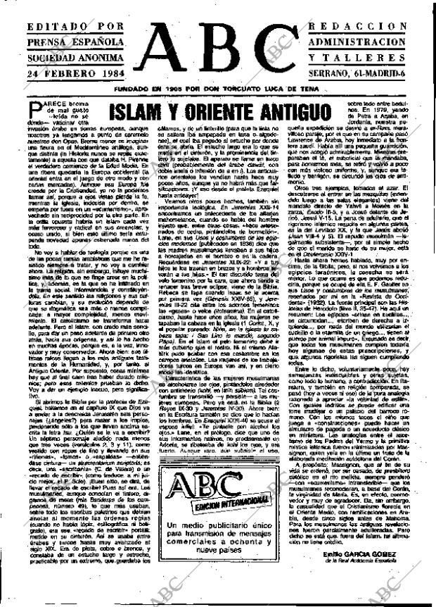 ABC MADRID 24-02-1984 página 3
