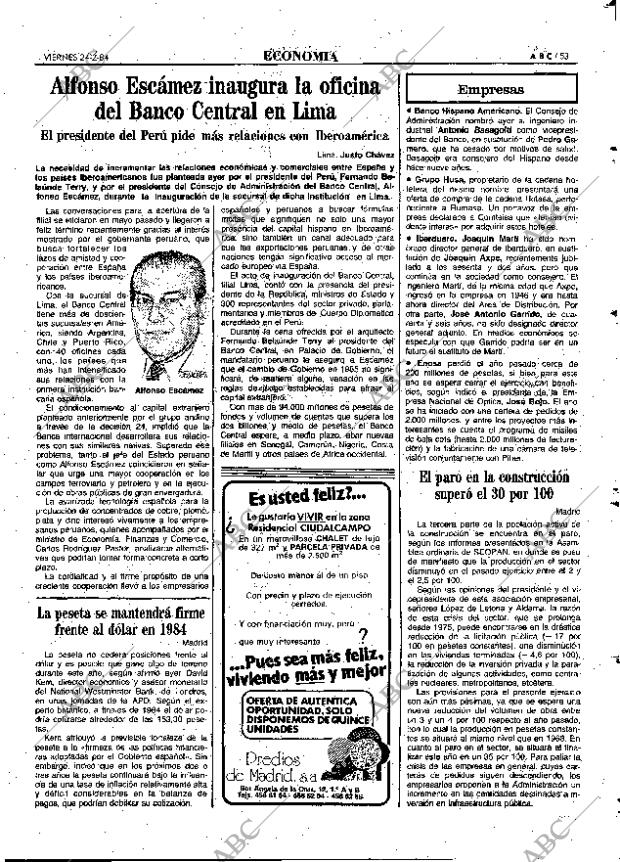 ABC MADRID 24-02-1984 página 53