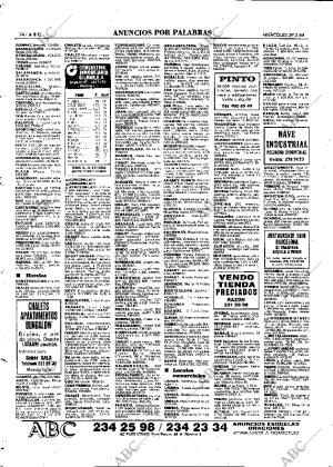ABC MADRID 29-02-1984 página 74